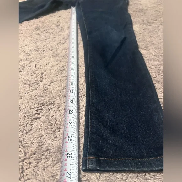 Eileen Fisher Dark Wash Skinny Jeans. size 2 - Picture 6 of 8